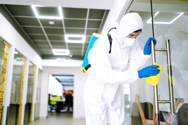Learn about our commercial disinfecting services