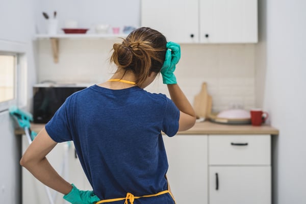 kitchen cleaning