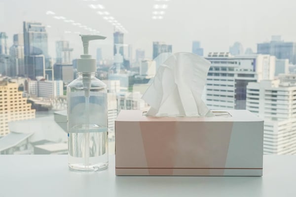 Professional disinfecting services help prevent colds and flus.