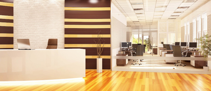 clean office space