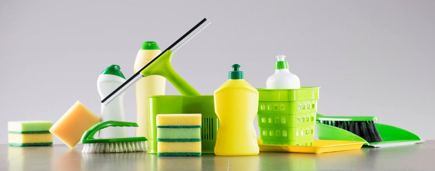 green household cleaners