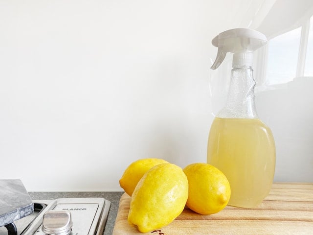 Citrus-based products are a great alternative to normal cleaning products.